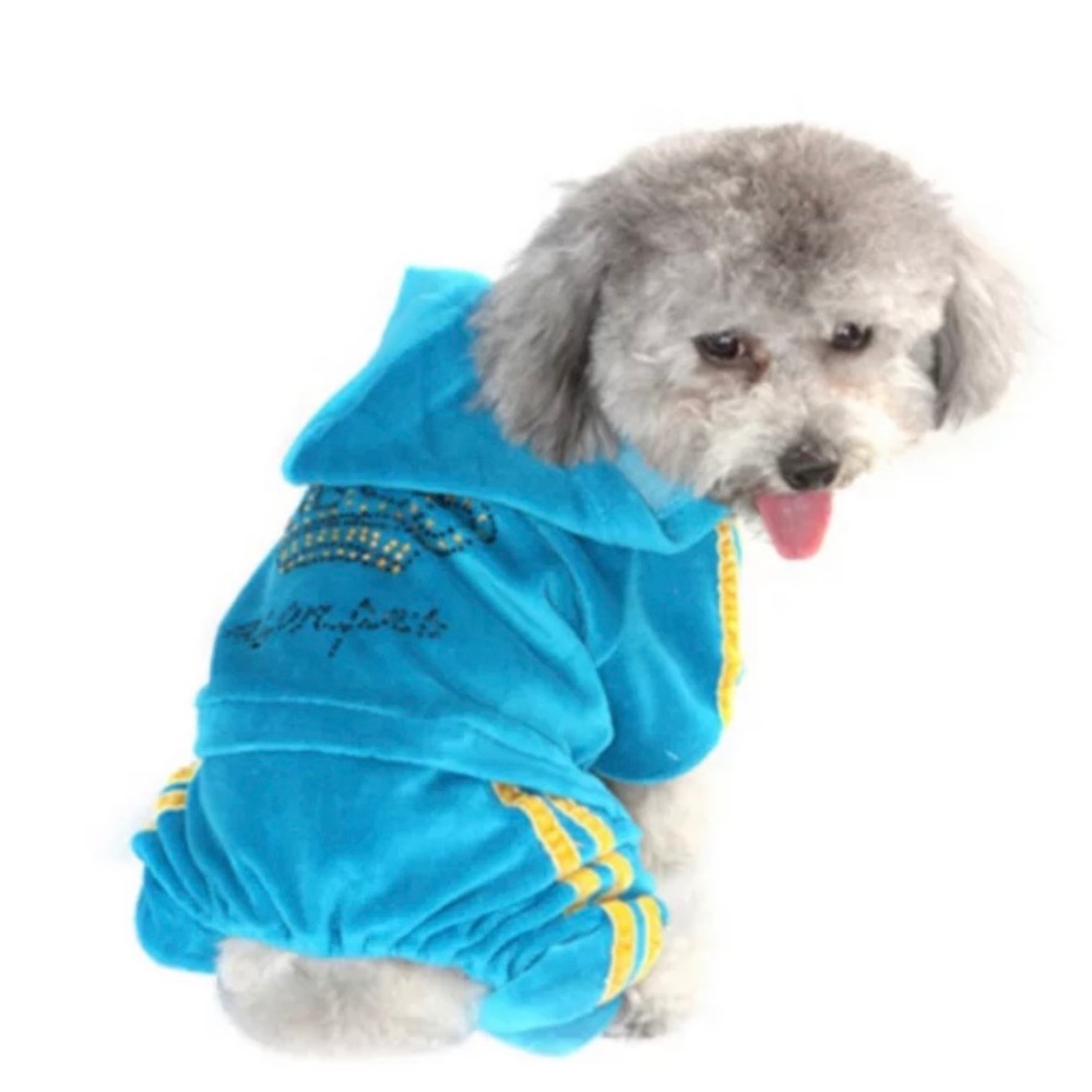 NWT Dog Velvet Jumpsuit